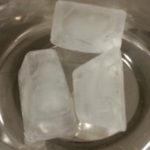 Ice Cube in Bowl